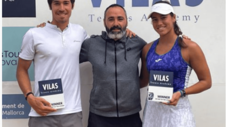 Carlos López Montagud y Jessica Bouzas campeones del M15 y W15 de Palmanova